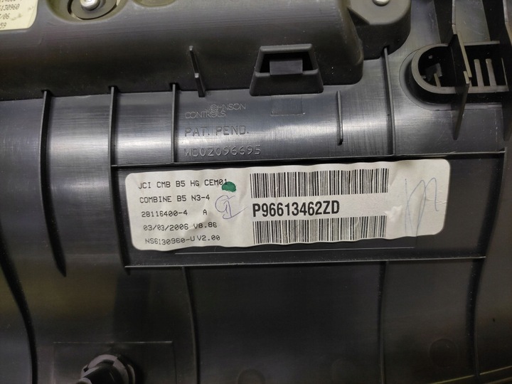 фото №12, Citroen c4 1.6 hdi спидометр приборы p96613462zd