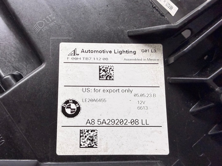 фото №9, Фара передня передня права bmw x3 x4 g01 g02 повний led