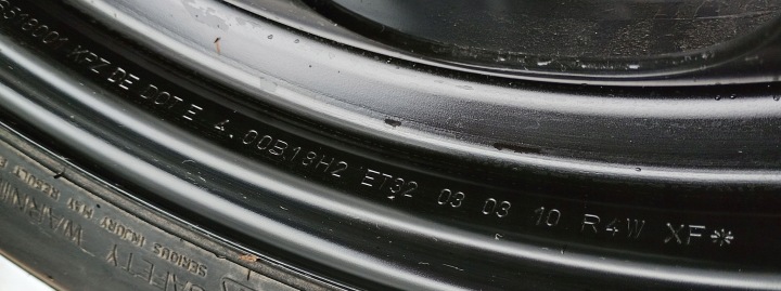 фото №10, Докатне колесо (докатка) запасне citroen c5 iii x7 peugeot 508 continental 135/80r18