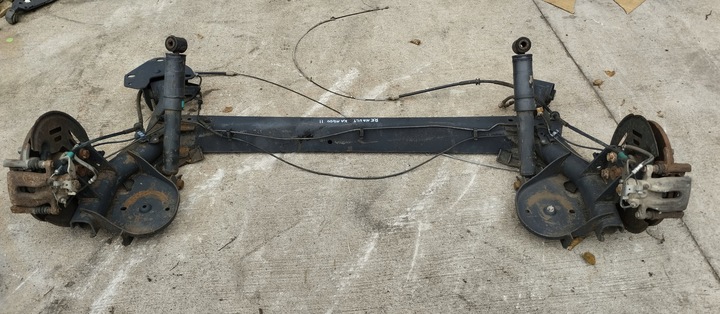 фото №2, Балка вісь задня підвішування зад renault kangoo ii