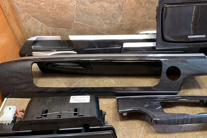 фото №7, Планки декоративний інтер'єру bmw 7 f01, f02 9113863 4.4l гібрид 330kw 2010