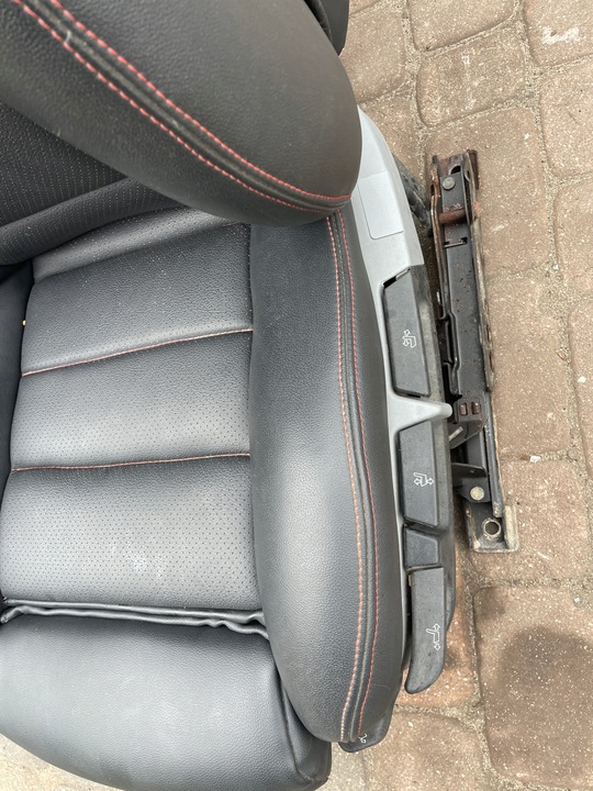 фото №11, Сиденья сиденье левый правые диван bmw e36 cabrio кожа чёрный obszyte