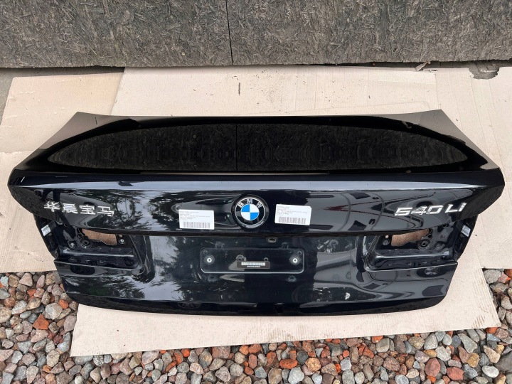 фото №9, Bmw 5 g30 крышка зад задняя багажника 475 blacksaphire