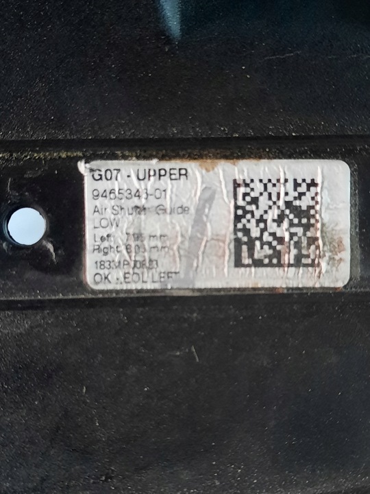 фото №10, Bmw x7 g07 жалюзи руль воздуха 9465348