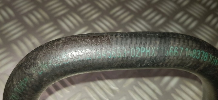 фото №6, Bmw e60 e61 e63 e64 4.8 v8 5.0 ben n62 шланг гумовий труба шланг води 7545653