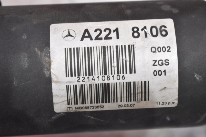 фото №8, Вал привідний 173 cm a2218106 mercedes s-klasa w221 3.0 cdi 235 km 4matic