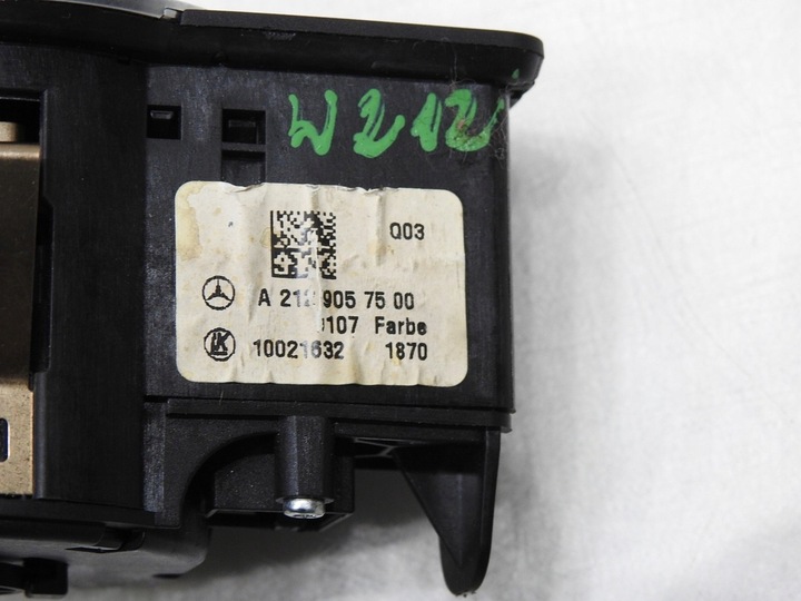 фото №9, Панель вимикач світла mercedes w212 a2129057500
