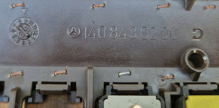 фото №6, Mercedes w140 cl купе переключатель стекло зад подголовники панель dekor дерево