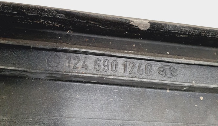 фото №8, Планка накладка порога права mercedes w124 купе