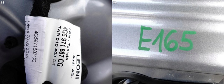 фото №12, Audi a6 s6 c7 4g5 10-18 рестайлінг sedan лімузин двері + скло ліві зад x7p