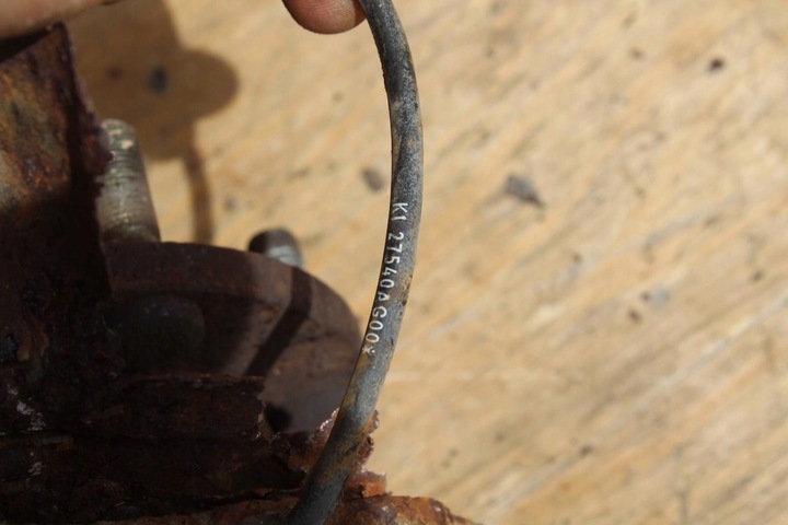 фото №8, Поворотный кулак ступица правый перед датчик abs subaru outback iii 03-06 2.5 ej253