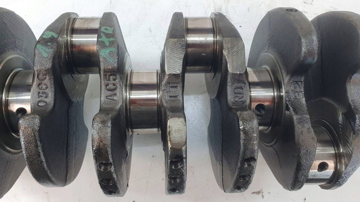 фото №6, Vw polo golf 4 6q seat ibiza 6l 1.9 tdi axr wał коленчатый