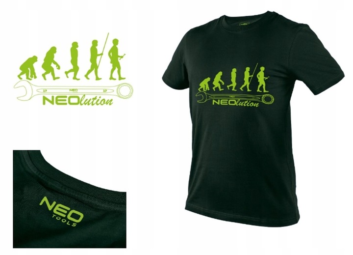фото №1, T-shirt з nadrukiem, neolution, размер 81-640-l neo инструменты