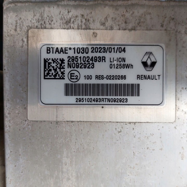 фото №13, Renault arkana 21/23r 1.6 e-tech гібрид батарея 23r новенький!!!