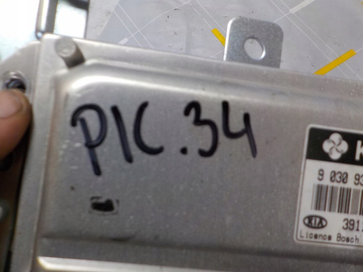 фото №5, Kia picanto 1.0mpi 2003r компьютер блок управления двигателя 39110-02015