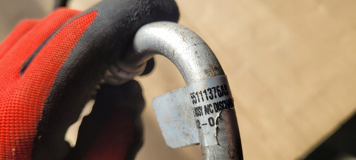 фото №7, Jeep wrangler jk шланг кондиціонера 3.6 55111376ab