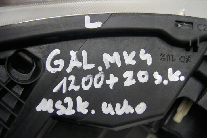 фото №14, Galaxy mk4 mk3 лампа левая передняя