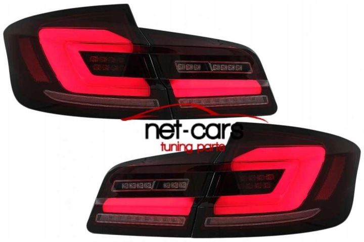 фото №13, Лампы задние bmw 5 f10 m5 -17 neon led wz g30 red