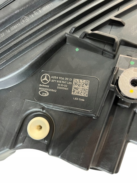 фото №8, Фара лампа левая high performance mercedes w254 254 glc a2549063901