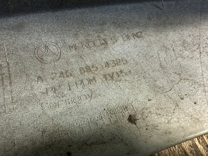 фото №11, Бампер перед переднее mercedes b класс w246 рестайлинг fl 2014- a2468854325 решётка радиатора