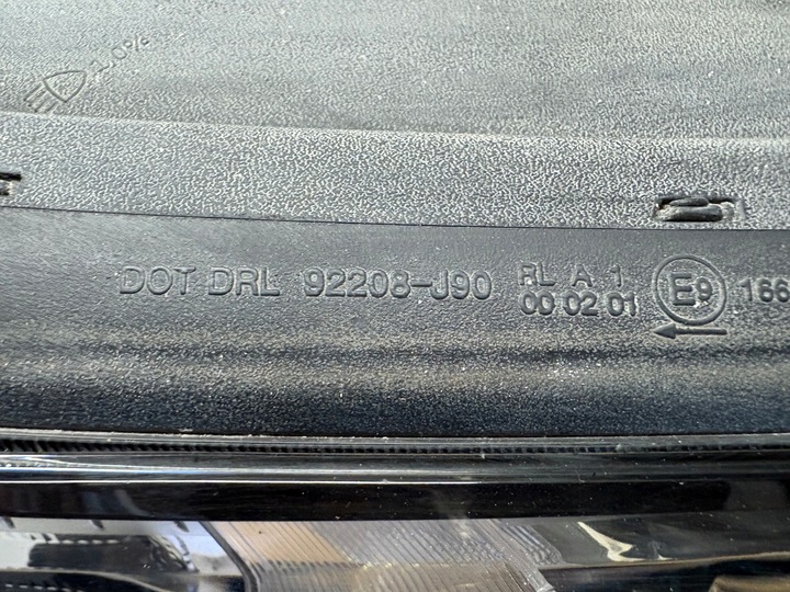 фото №7, Лампа drl led правый перед hyundai kona 92208-j90