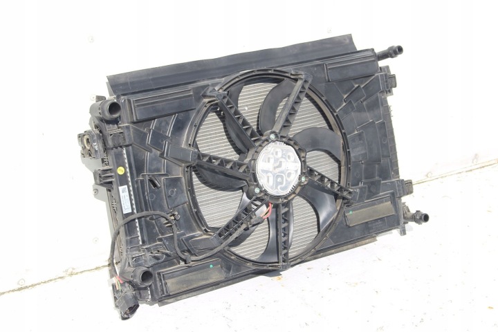 фото №6, Vw радіатор основний  5q0121251em клімат 5q0816411n + вентилятор 5q0121251ej 5q0