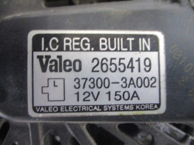 фото №5, Hyundai ix55 3.0crdi генератор 37300-3a002 тест