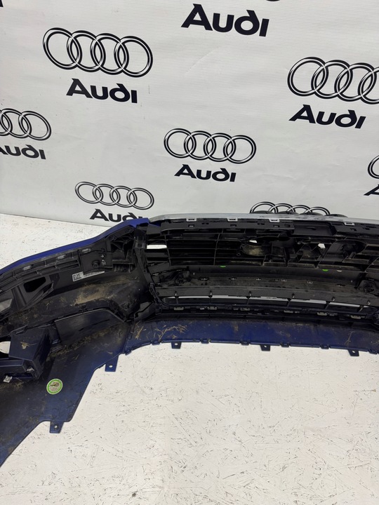 фото №8, Audi a6 c7 4g рестайлинг 2015-2018 бампер переднее s-line 4x pdc омыватель оригинал.