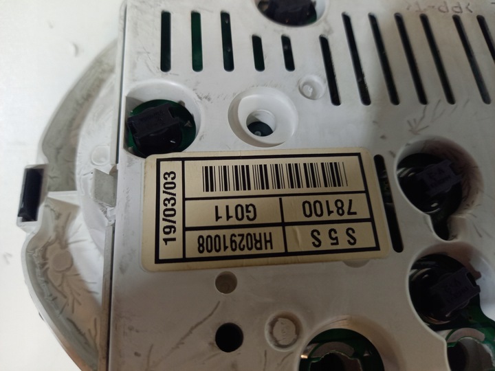 фото №8, Honda civic vii 01-04 бензин механическая коробка передач спидометр манометр