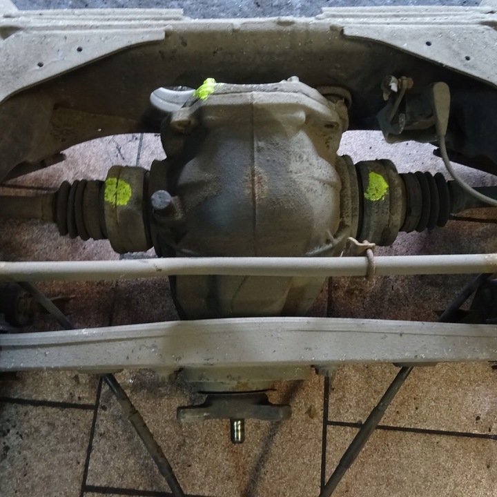 фото №4, Mercedes cls c219 3.5 v6 задня балка комплектна