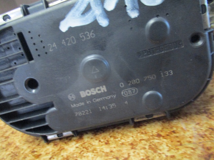 фото №7, Дроссельная заслонка opel corsa c d 1.0 1.2 1.4 24420536