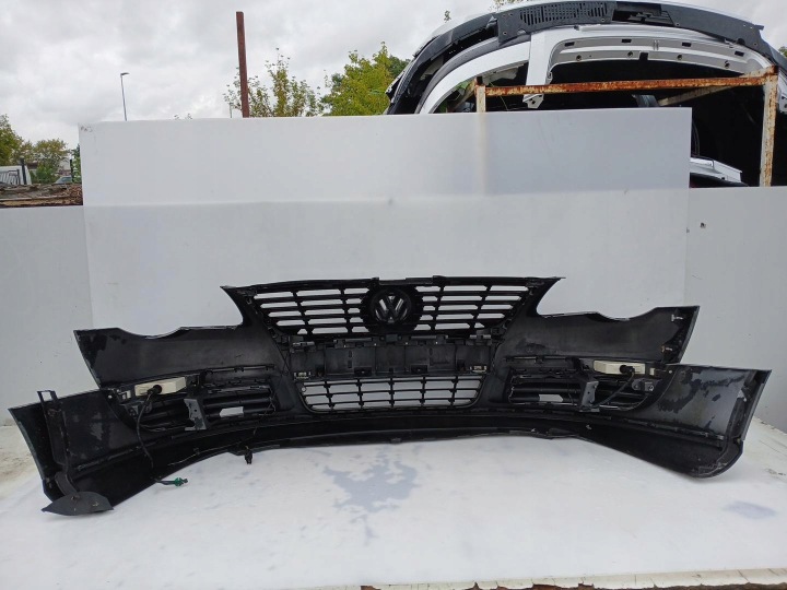 фото №6, Бампер перед передний решётка volkswagen passat b6 серый 3c0807221