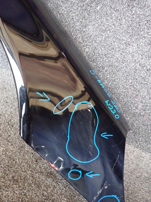 фото №6, Mercedes w220 220 s-klasa крило праві переднє перед