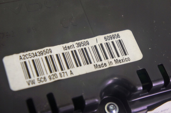 фото №7, Ob313 vw jetta vi 5c 1.6d спидометр приборы