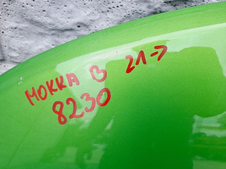 фото №9, Капот крышка двигателя opel mokka ii b 2020- #8230