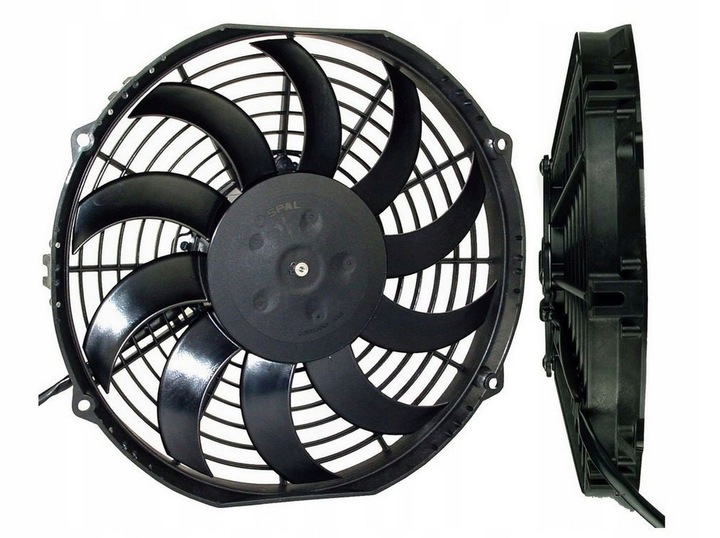 фото №1, Вентилятор spal нажимной 255mm va11-ap7/c-57s оригинал