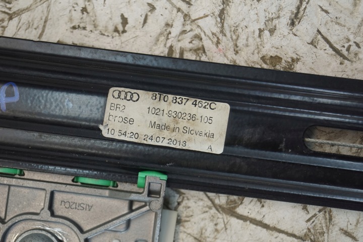 фото №16, Подъемник механизм стёкла правые перед audi a5 8t купе рестайлинг 8t0837462c