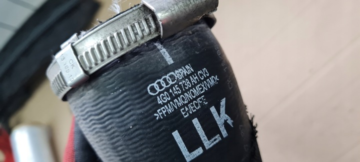 фото №6, A6 c7 4g шланг труба інтеркулер 4g0145738ah 3.0 tdi a7 4g