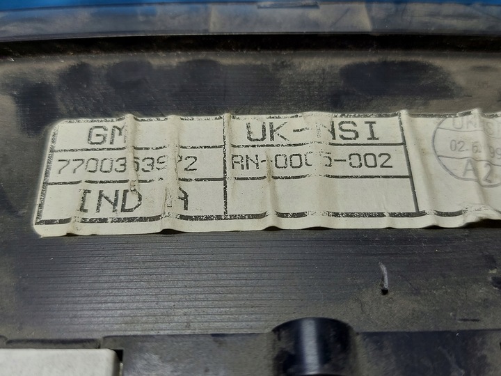 фото №9, Спидометр манометр opel movano 2.5 dci 7700353972