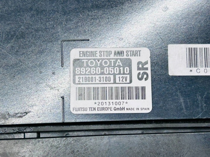фото №5, Avensis t27 модуль блок управления системы старт сплав 89260-05010