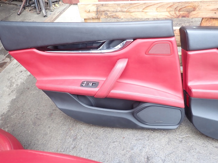 фото №7, Оббивка kpl. сидіння обшивки maserati quattroporte gts 2015