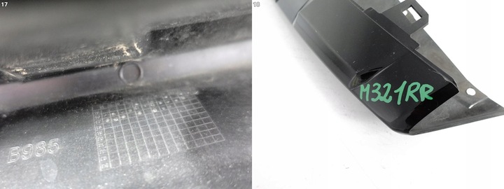 фото №15, Maserati levante m161 16-24 спойлер дифузор накладка w бампер перед