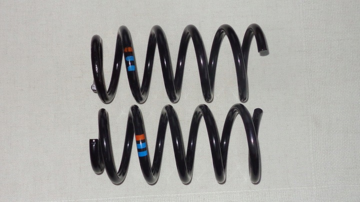 фото №1, 2x пружины зад s-line quattro vw passat b5 4motion 3b0511115ah 1be oyp