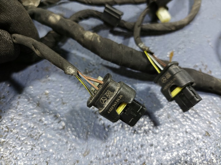 фото №6, Mercedes s w222 рестайлінг джгут установка бампера зад 6x pdc