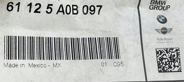 фото №8, Bmw x5 g05 установка жгут дверь левый зад 61125a0b097