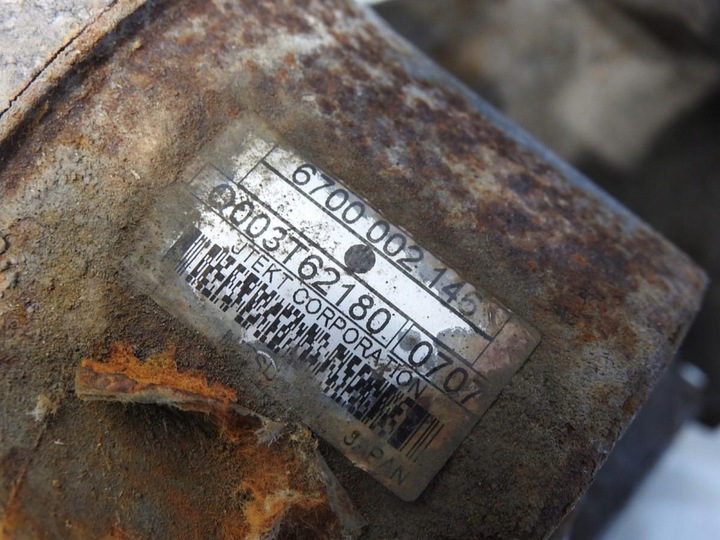 фото №8, Трансмісія рейка рульового управління mercedes w245 b180 1.7 6700002146 q003t62180