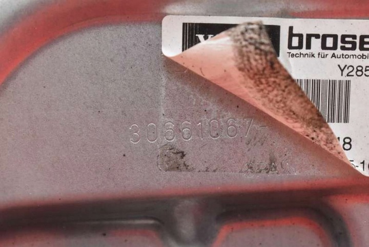 фото №5, Подъемник стекла левый зад 30661067 volvo xc70 2 ii 07-13