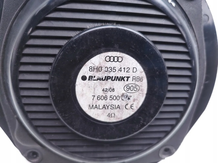 фото №7, Audi a4 динамік двері передніх перед лівий 2006 convertible 8h0035412d