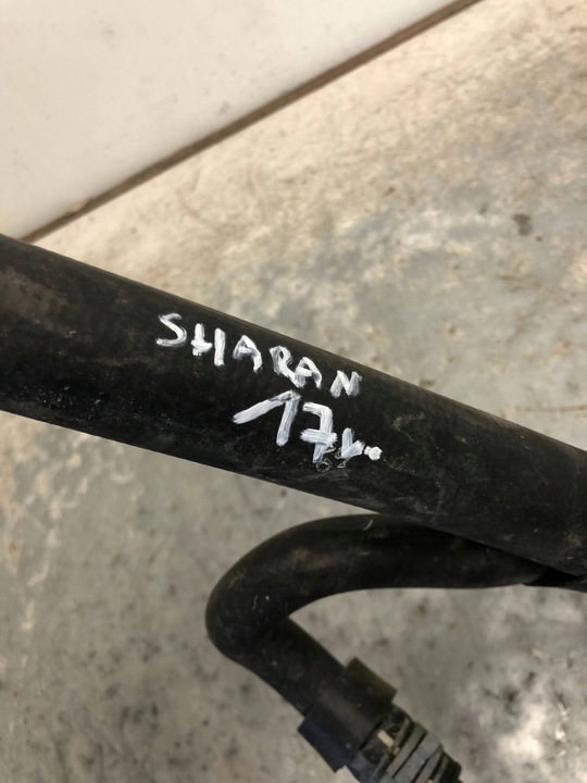 фото №9, Шланг труба воды vw sharan 7n0122051r 7n0121049n