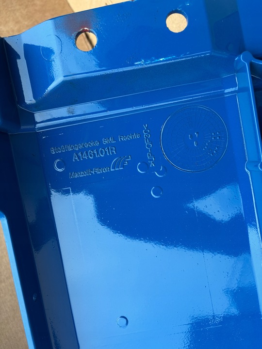 фото №7, Mercedes actros mp2 mp3 уголок бампера бампер a1461.01r новый